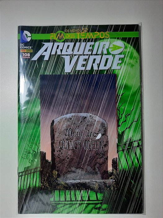 Gibi Arqueiro Verde - Novos 52 - Fim dos Tempos Autor Edição Especial (2015) [usado]