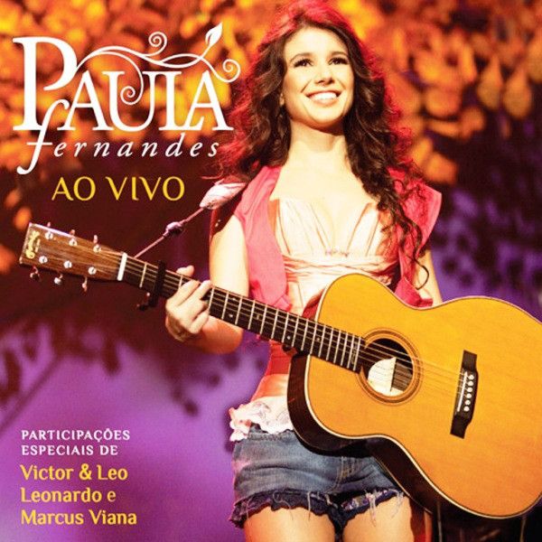 Cd Paula Fernandes ao Vivo Interprete Paula Fernandes (2010) [usado]