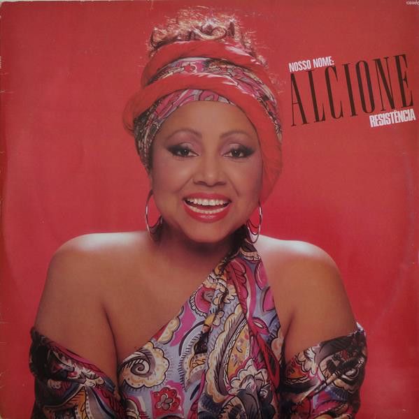 Disco de Vinil Alcione - Nosso Nome: Resistência Interprete Alcione (1987) [usado]