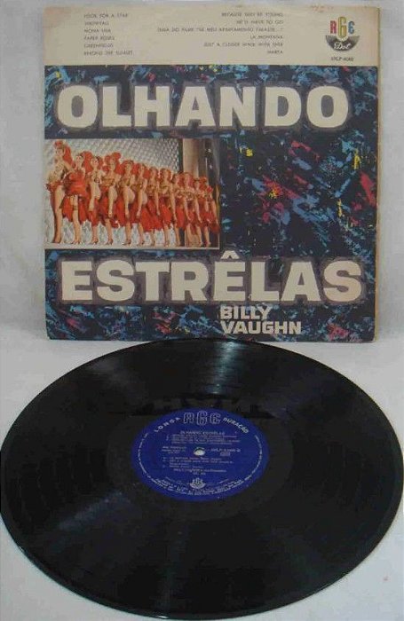 Disco de Vinil Olhando as Estrelas Interprete Billy Vaughn [usado]