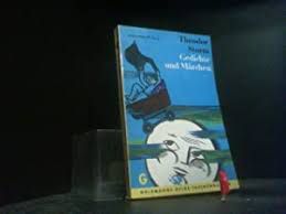 Livro Gedichte Und Marchen Autor Storm, Theodor (1964) [usado]