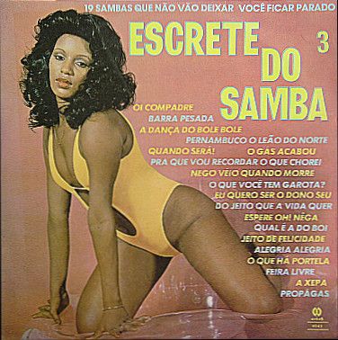 Disco de Vinil Escrete do Samba Interprete Conjunto Explosao do Samba (1977) [usado]