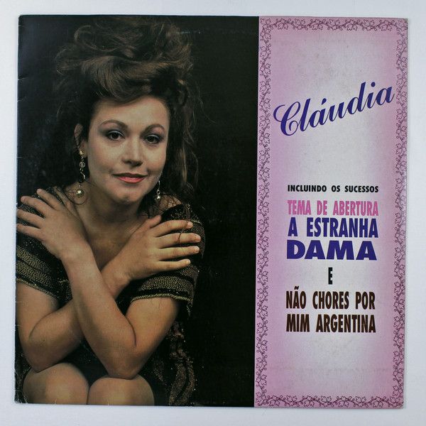 Disco de Vinil Claudia - a Estranha Dama Interprete Claudia (1992) [usado]