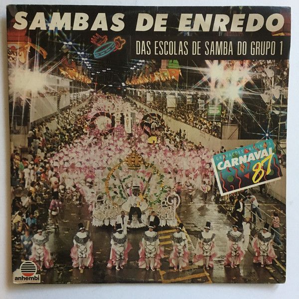 Disco de Vinil Sambas de Enredo das Escolas de Samba do Grupo 1 Interprete Varios (1986) [usado]