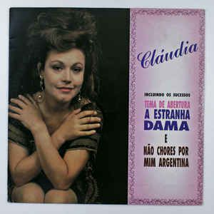 Disco de Vinil Claudia - a Estranha Dama Interprete Claudia (1992) [usado]