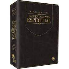 Livro Despertamento Espiritual- Bíblia de Estudo Autor Desconhecido (2012) [usado]