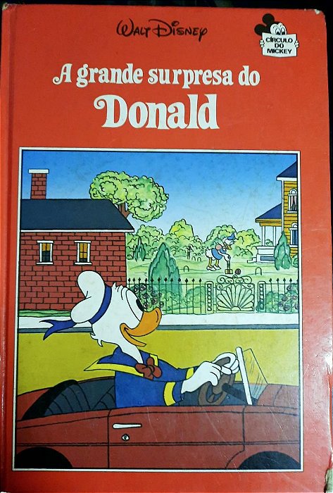 Livro a Grande Surpresa do Donald Autor Disney (1982) [usado]