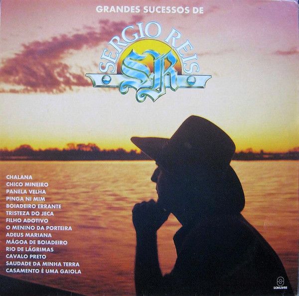 Disco de Vinil Grandes Sucessos de Sergio Reis Interprete Sergio Reis (1994) [usado]