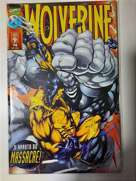 Gibi Wolverine Nº 74 - Formatinho Autor o Arauto do Massacre! (1998) [usado]