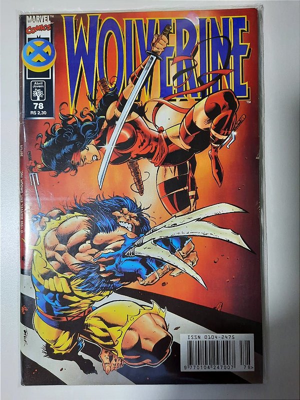 Gibi Wolverine Nº 78 - Formatinho Autor Wolverine (1998) [usado]