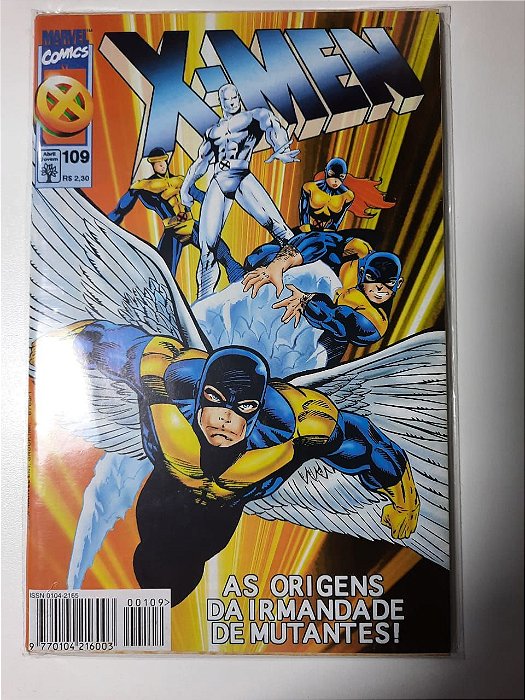 Gibi X-men Nº 109 - Formatinho Autor as Origens da Irmandade de Mutantes [usado]