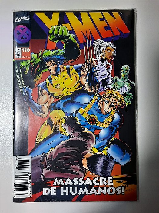 Gibi X-men Nº 110 - Formatinho Autor Massacre de Humanos! [usado]