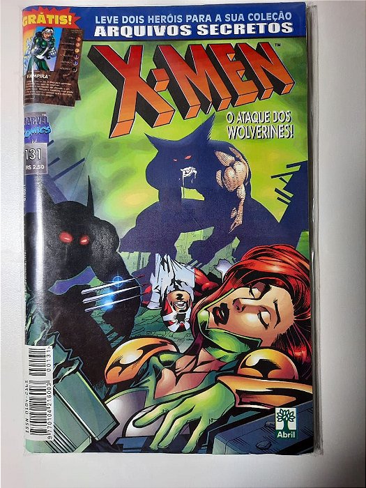 Gibi X-men Nº 131 - Formatinho Autor o Ataque dos Wolverines (1999) [usado]