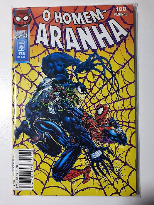 Gibi Homem Aranha Nº 178 - Formatinho Autor Homem Aranha (1998) [usado]