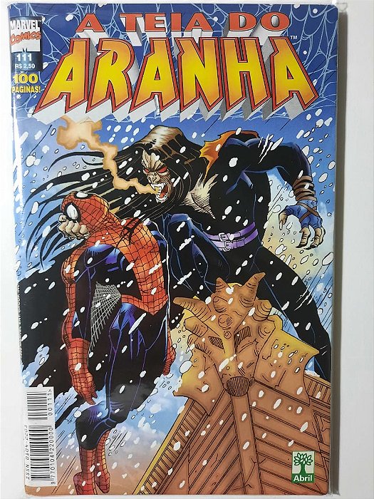 Gibi a Teia do Aranha N° 111 - Formatinho Autor a Teia do Aranha (1999) [usado]