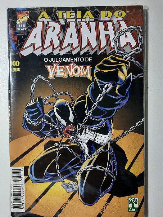 Gibi a Teia do Aranha N° 116 - Formatinho Autor o Julgamento de Venom (1999) [usado]