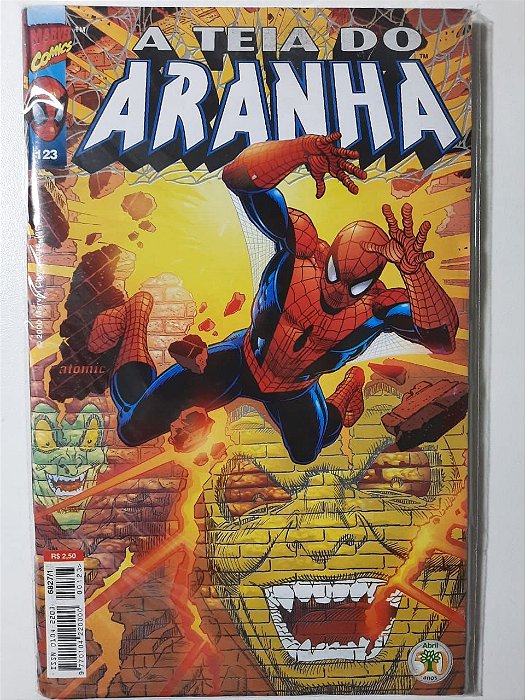 Gibi a Teia do Aranha N° 123 - Formatinho Autor a Teia do Aranha (2000) [usado]