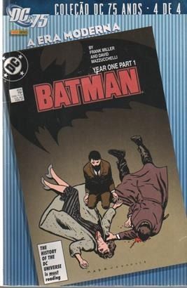 Gibi Batman - Coleção Dc 75 Anos 4 de 4 a Era Moderna Autor Frank Miller [usado]