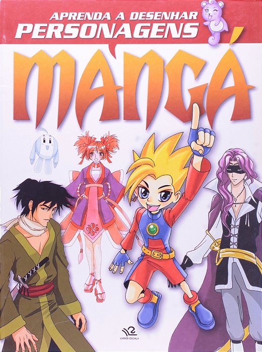 Revista Aprenda a Desenhar Personagens Mangá Autor Ed Escala [usado]