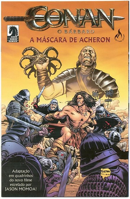 Gibi Conan o Bárbaro a Mascara de Acheron Autor Conan [usado]