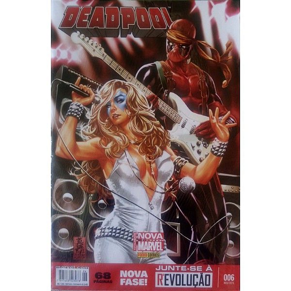 Gibi Deadpool Nº 06 Autor Deadpool (2015) [usado]