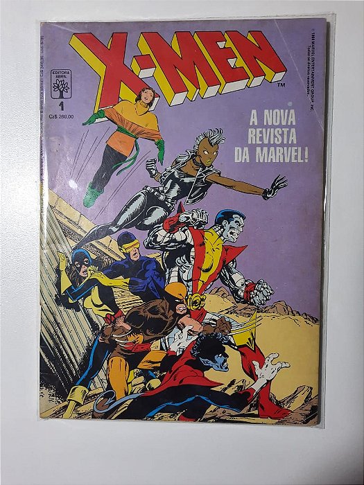 Gibi X-men Nº 01 - Formatinho Autor X-men [usado]