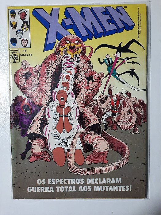 Gibi X-men Nª 11 - Formatinho Autor os Espectros Declaram [usado]