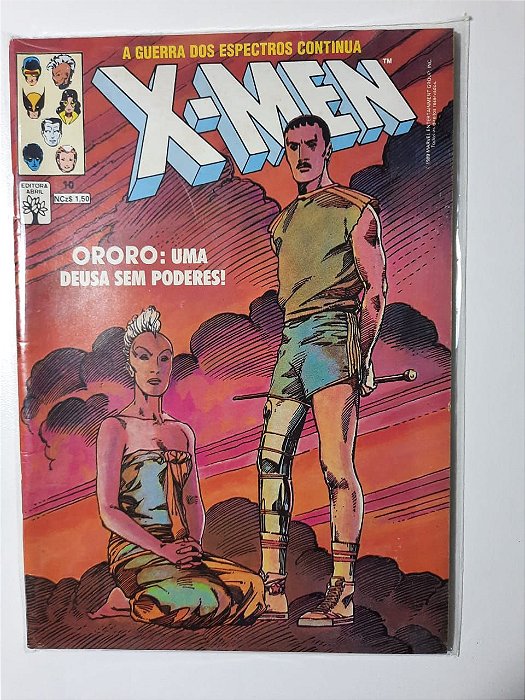 Gibi X-men Nº 10 - Formatinho Autor Ororo Uma Deusa sem Poderes [usado]