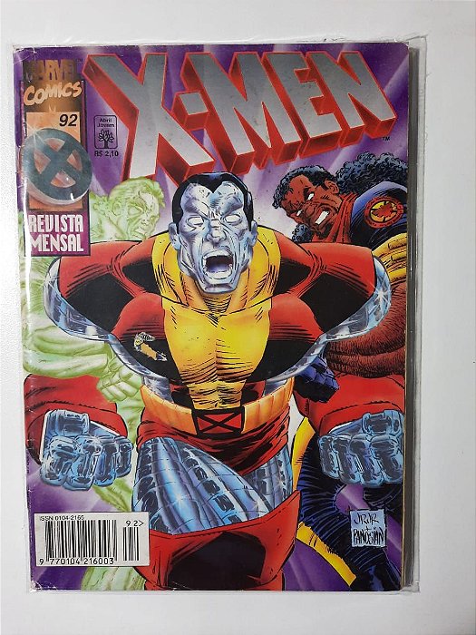 Gibi X-men Nº 92 - Formatinho Autor X-men (1996) [usado]