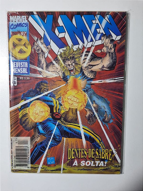 Gibi X-men Nº 97 - Formatinho Autor X-men (1996) [usado]