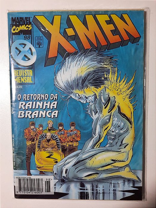 Gibi X-men Nº 98 - Formatinho Autor X-men (1996) [usado]