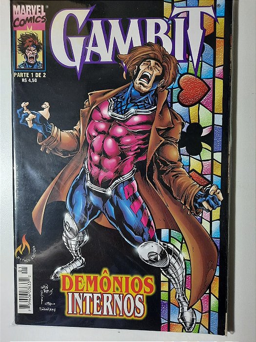 Gibi Gambit - Mini-série em 2 Ediçoes Completa Autor Demonios Internos [usado]