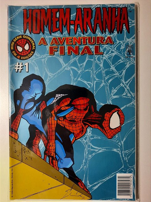Gibi Homem-aranha a Aventura Final - Minisserie 4 Edicoes Autor Aventura Final (1998) [usado]
