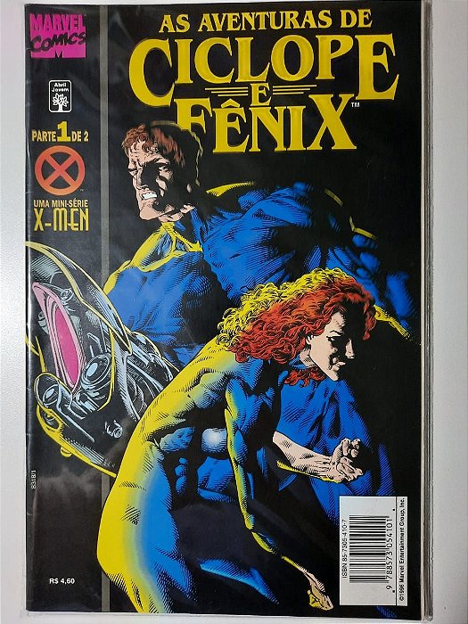 Gibi Ciclope e Fenix - Mini Serie 2 Edicoes Completas Autor Uma Mini-série X-men [usado]