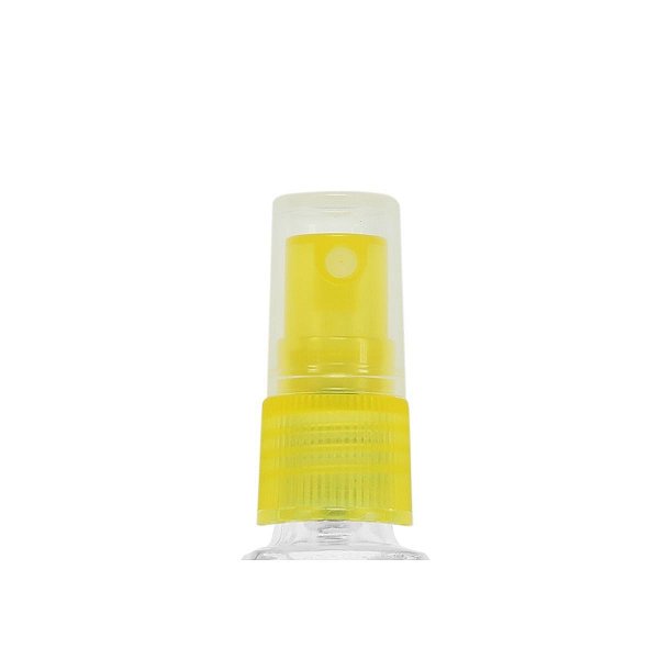 Válvula Plástica Spray Amarela Tampa Transparente Rosca 13/415