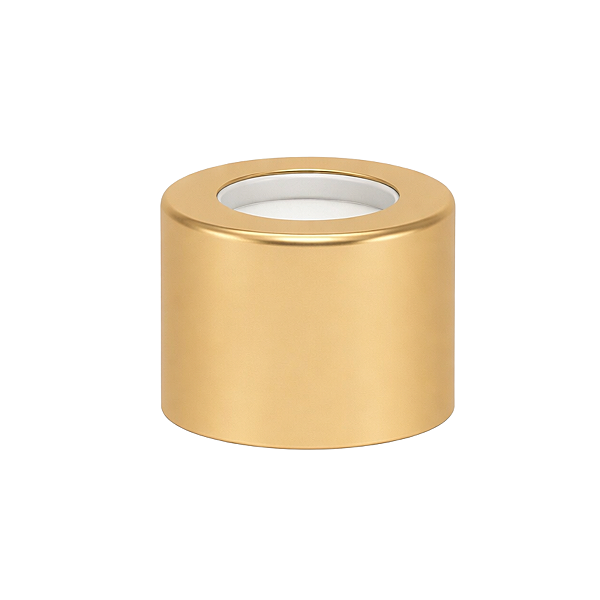 Kit 100 Tampas Douradas Rosca 18mm