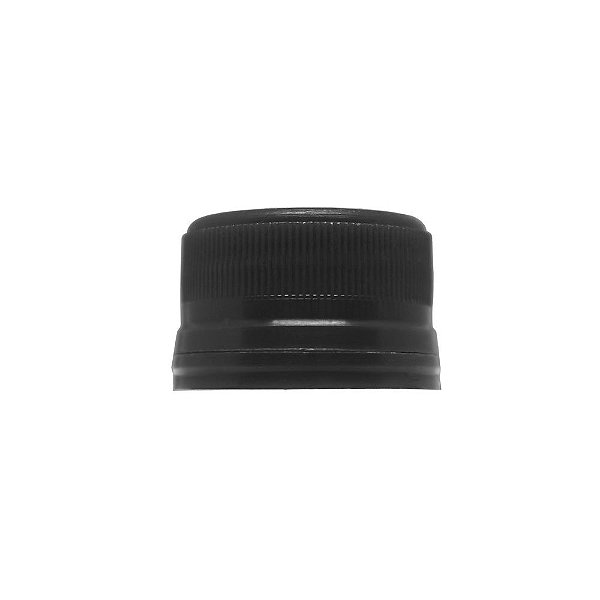 Tampa Lacre Preta Rosca 24mm