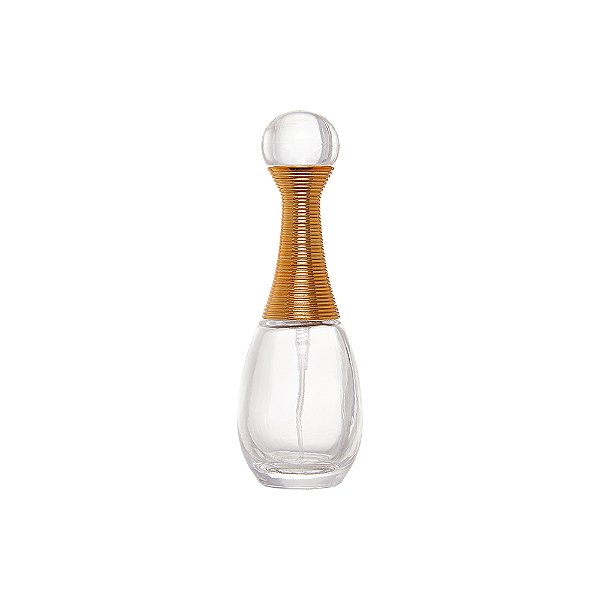 Frasco Jadorie 20ml e Válvula Tampa Luxo Rosca 12/400