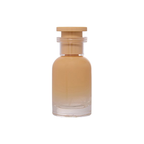 Frasco Louis Amarelo 30ml e Válvula Tampa Luxo Rosca 14/400