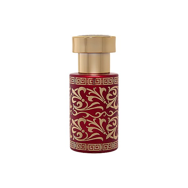 Frasco Fatihah Red Gold 30ml e Válvula Tampa Luxo Rosca 15/400