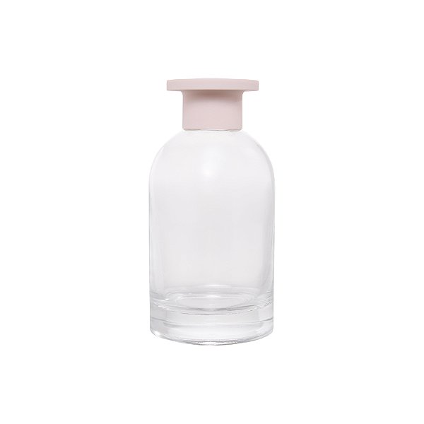 Frasco Tarot 200ml e Tampa Luxo Creme c/ Furo Rosca 28mm