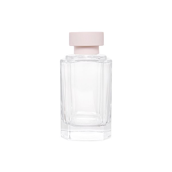 Frasco Frisado 200ml e Tampa Luxo Creme c/ Furo Rosca 28mm