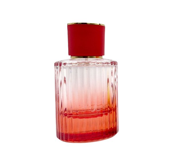 Frasco Cloé Colors Red 50ml e Válvula Tampa Luxo Rosca 15/400