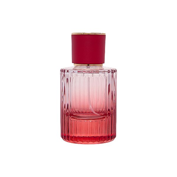 Frasco Cloé Colors Red 50ml e Válvula Tampa Luxo Rosca 15/400