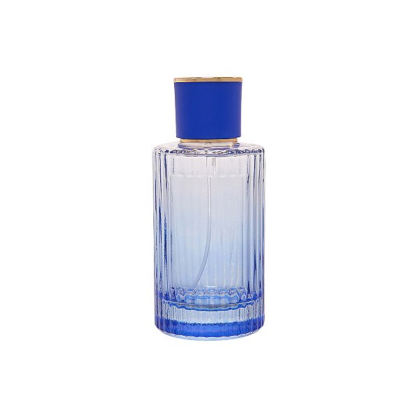 Frasco Cloé Colors Blue 100ml e Válvula Tampa Luxo Rosca 15/400