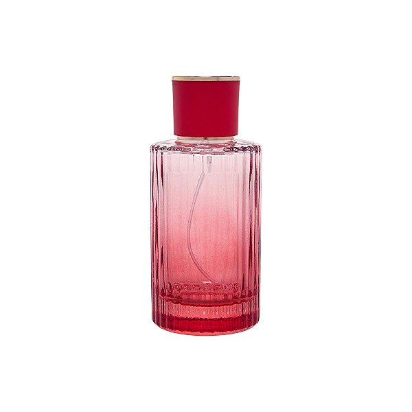 Frasco Cloé Colors Red 100ml e Válvula Tampa Luxo Rosca 15/400