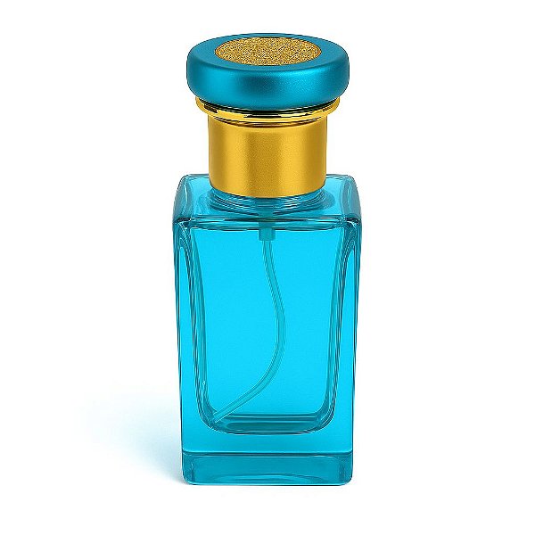 Frasco Versati Colors Blue 30ml e Válvula Tampa Luxo 15/400