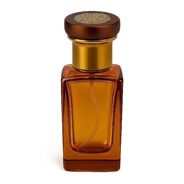 Frasco Versati Colors Brown 30ml e Válvula Tampa Luxo 15/400