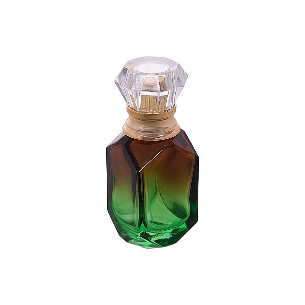 Frasco Vitória Colors Green 30ml e Válvula Tampa Luxo 14/400