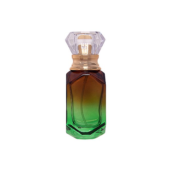 Frasco Vitória Colors Green 30ml e Válvula Tampa Luxo 13/400